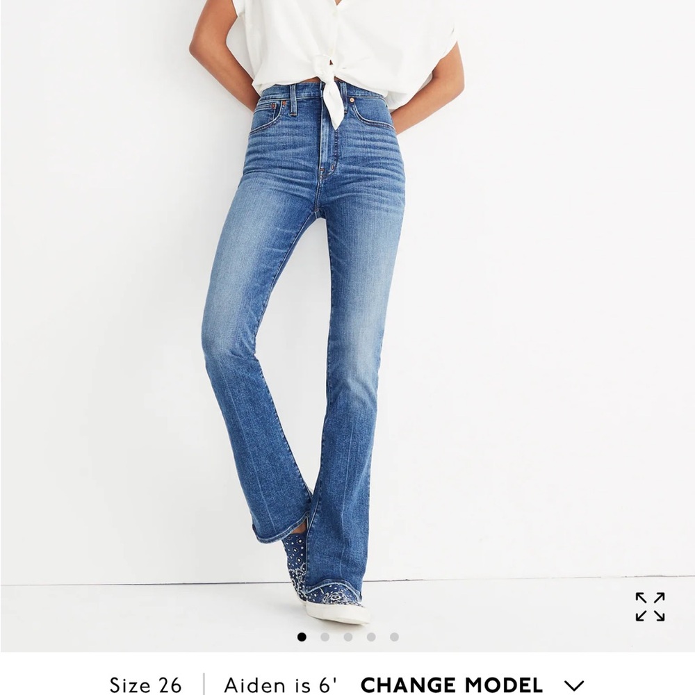 Madewell Skinny Flare Jeans